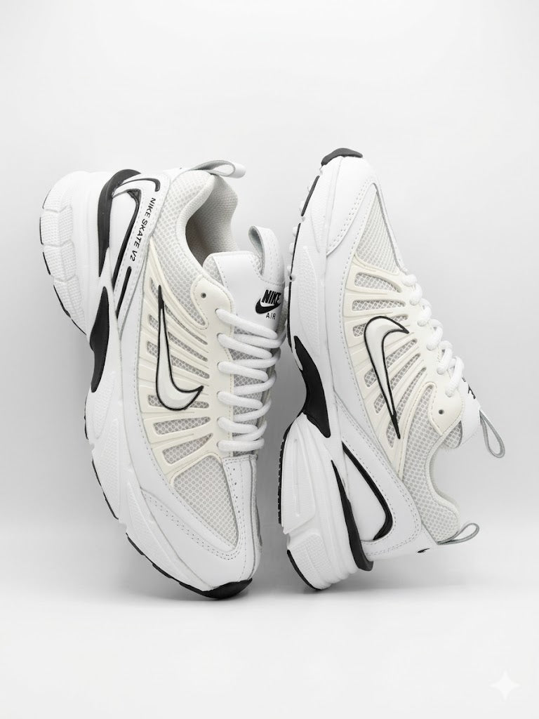 nike skate v2 - blanco/negro