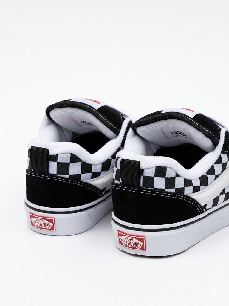 vans knu skool checkerboard black/white