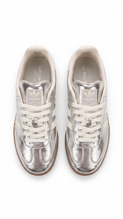 Adidas Samba - Silver/Gum