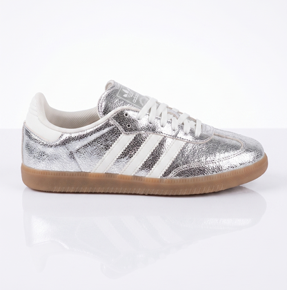 Adidas Samba - Silver/Gum
