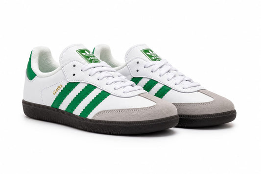 Adidas Samba Verde - vista frontal par