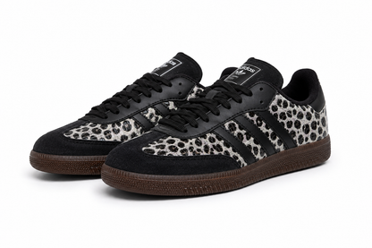 Adidas Samba - Animal Print Negro/Blanco
