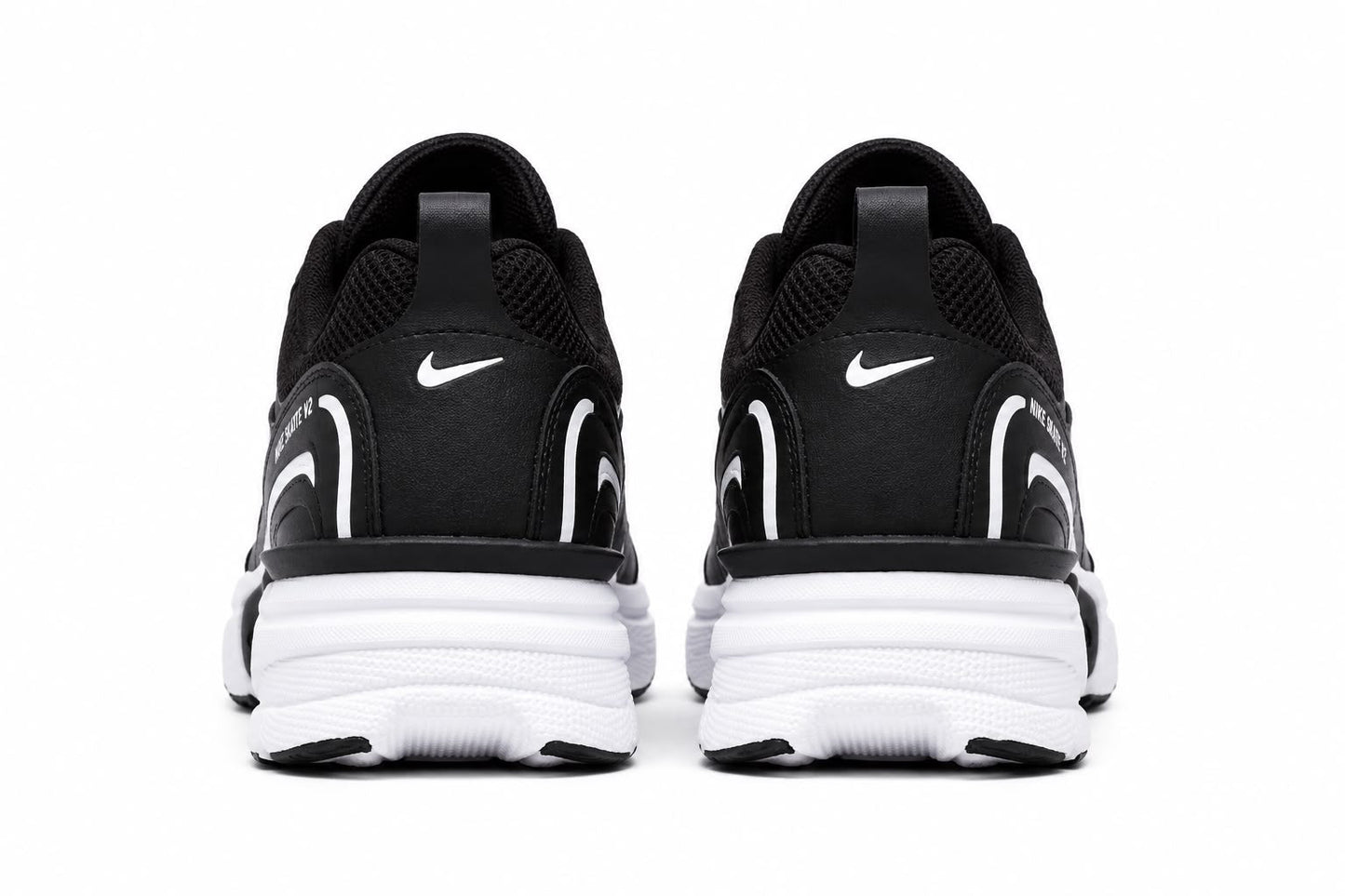 nike skate v2 negro - vista lateral