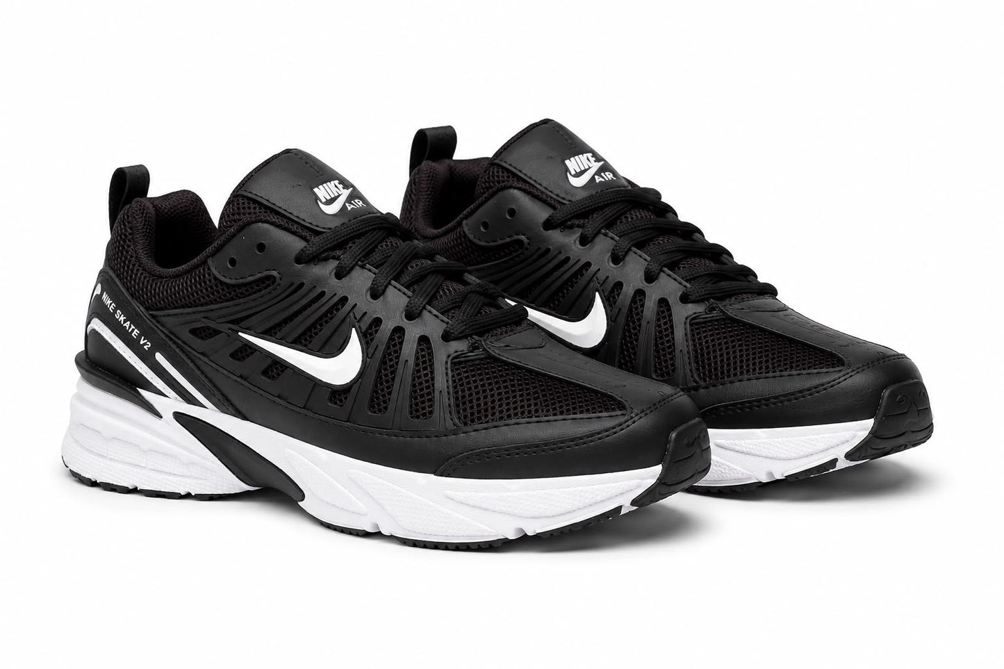 nike skate v2 negro - vista par