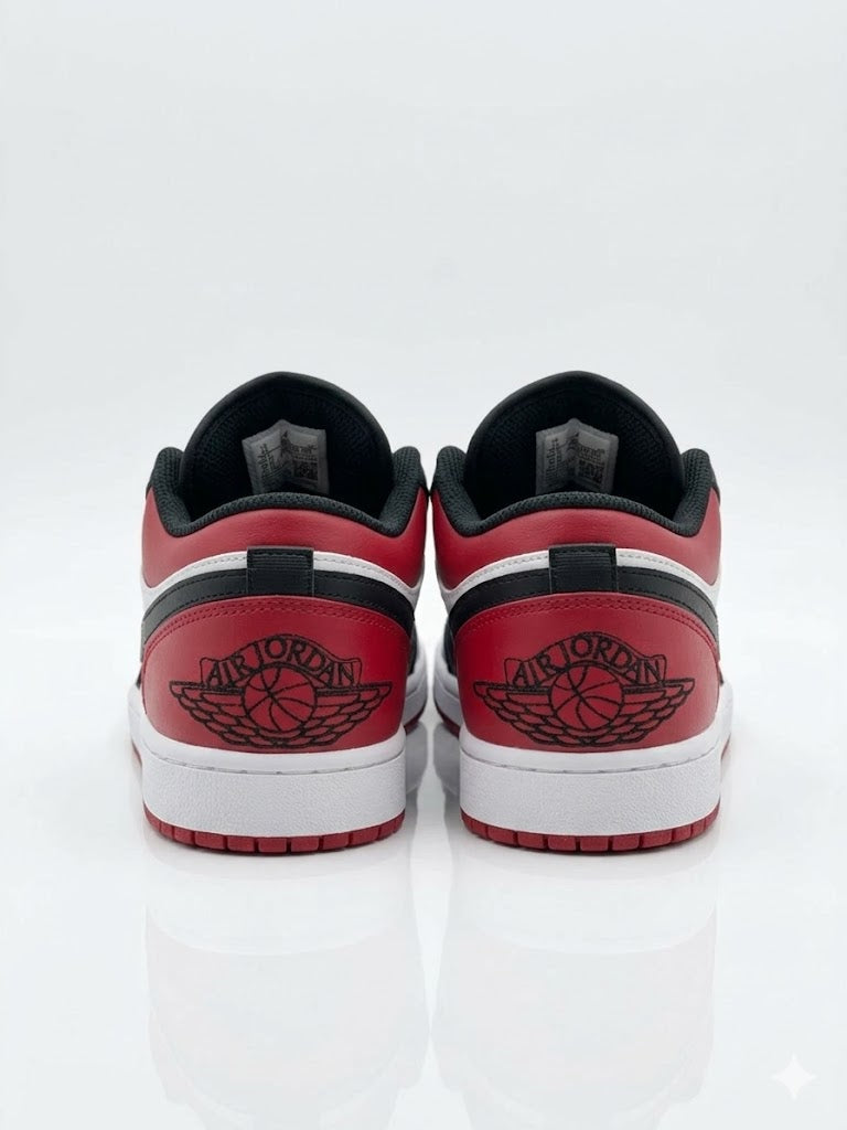 air jordan 1 low rojo
